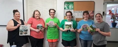 4-H volunteers get creative with needle felting